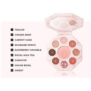 DEAR DAHLIA Diadalia Blooming Edition Secret Garden Palette Tea Party